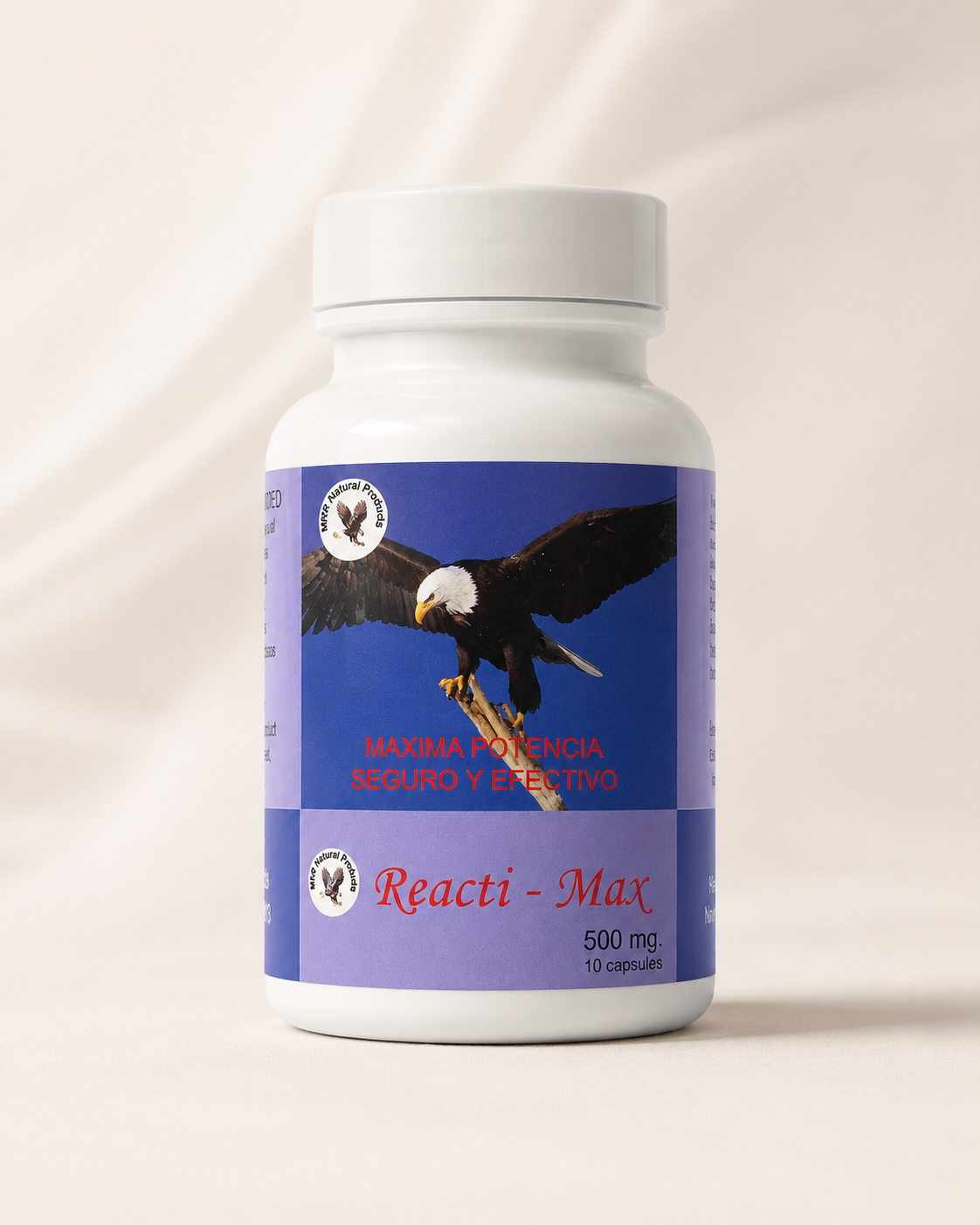 Reacti-Max 500 mg | 10 Capsules