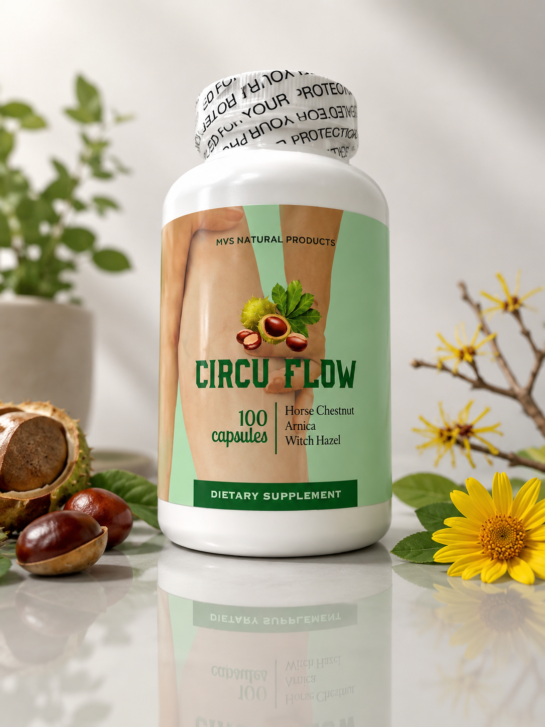 Circu Flow | Circulatory Wellness Support | 100 Capsules