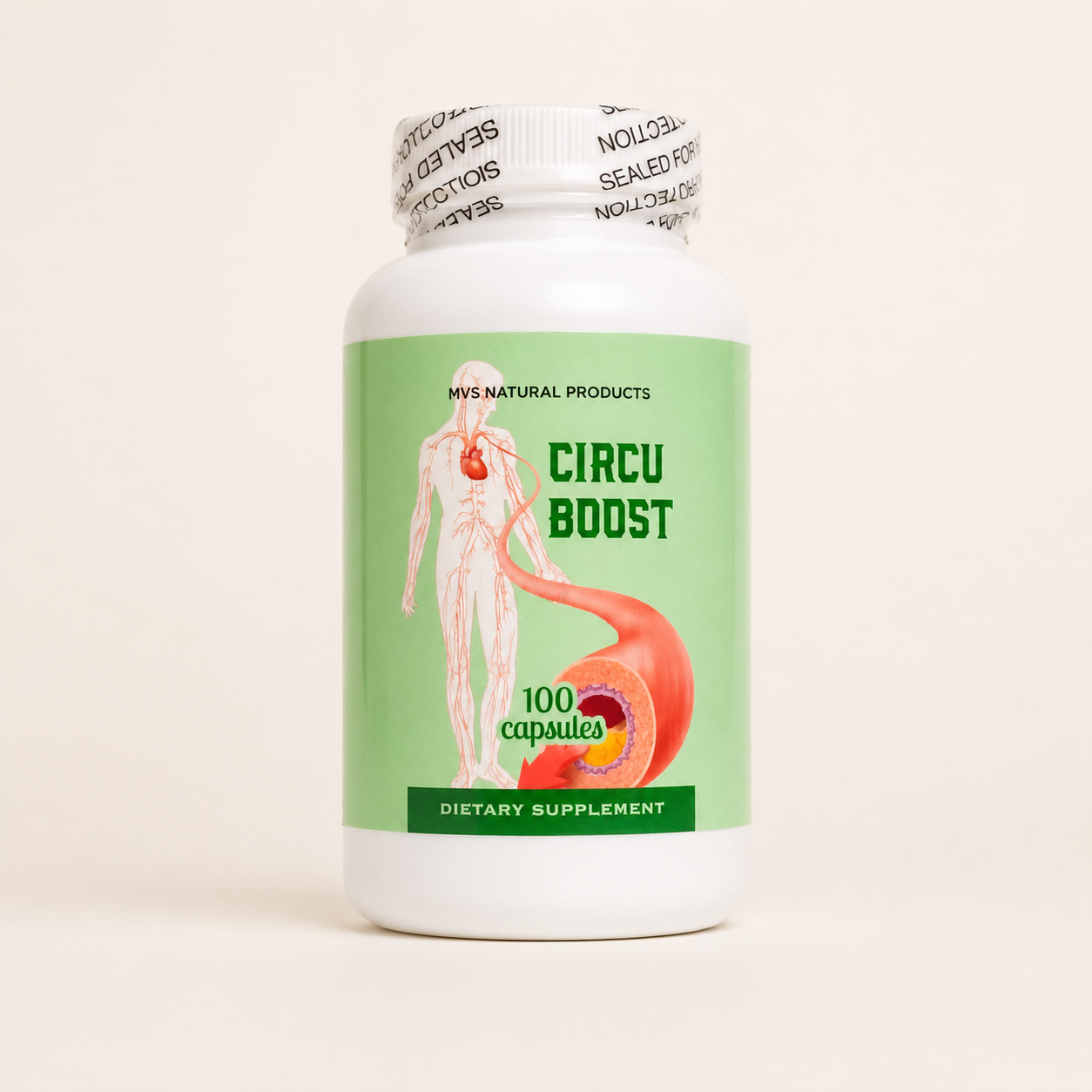 Circu Boost | Circulatory Wellness Support | 100 Capsules