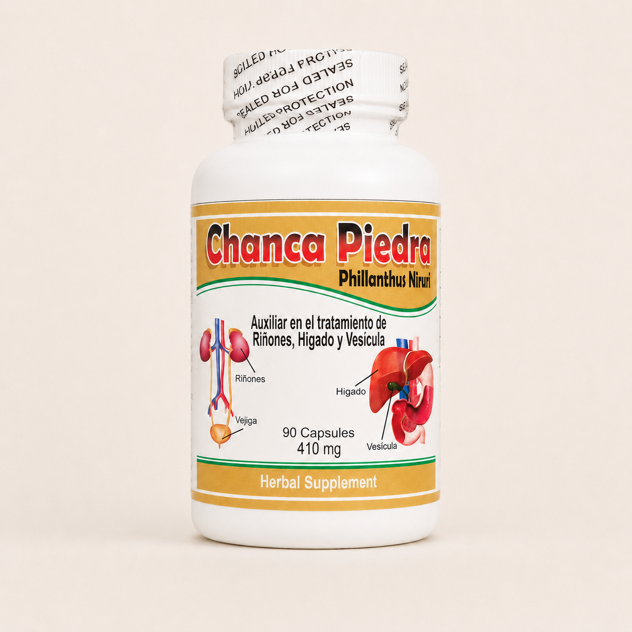 Chanca Piedra | Kidney, Liver & Gallbladder Wellness Support | 90 Capsules