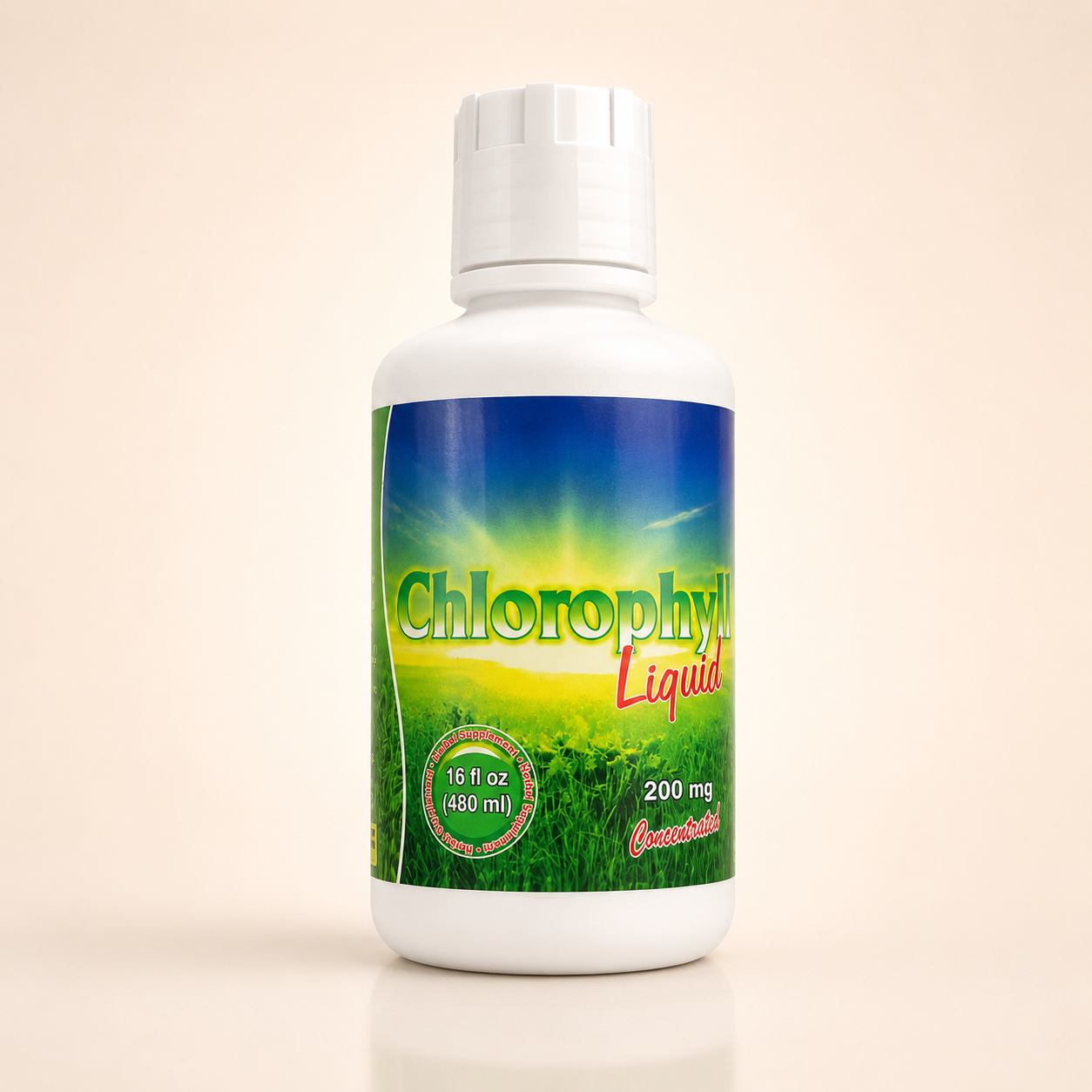 Chlorophyll Liquid Concentrate | Green Wellness Support | 16 fl oz