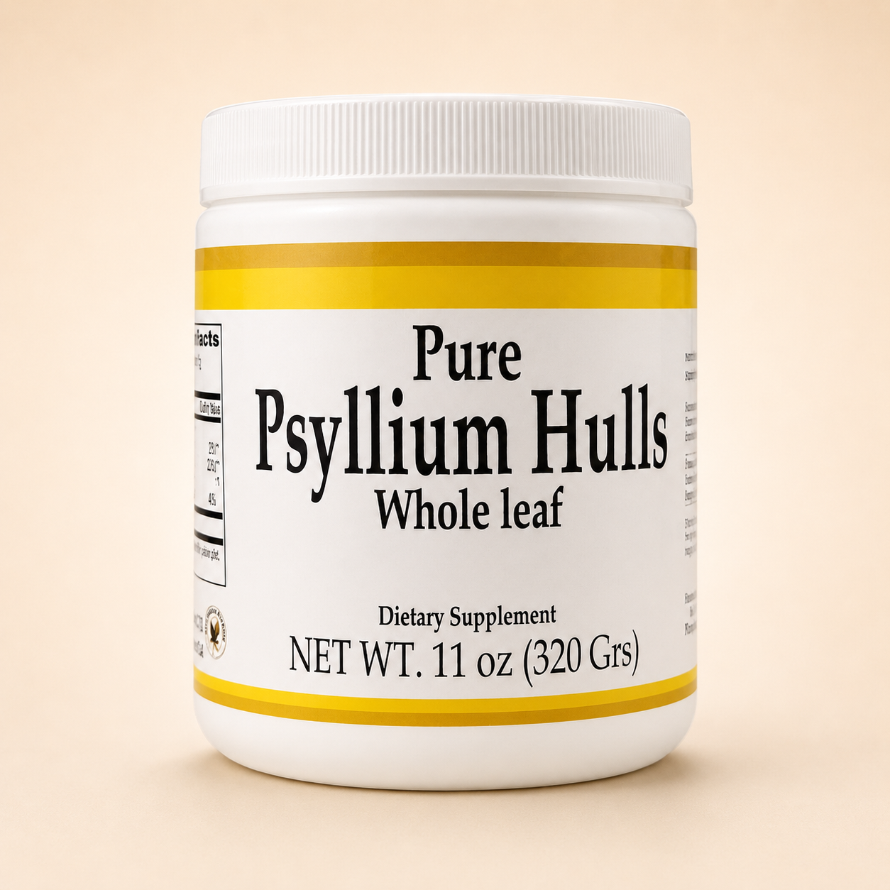 Pure Psyllium Hulls | Digestive Fiber Support | 11 oz