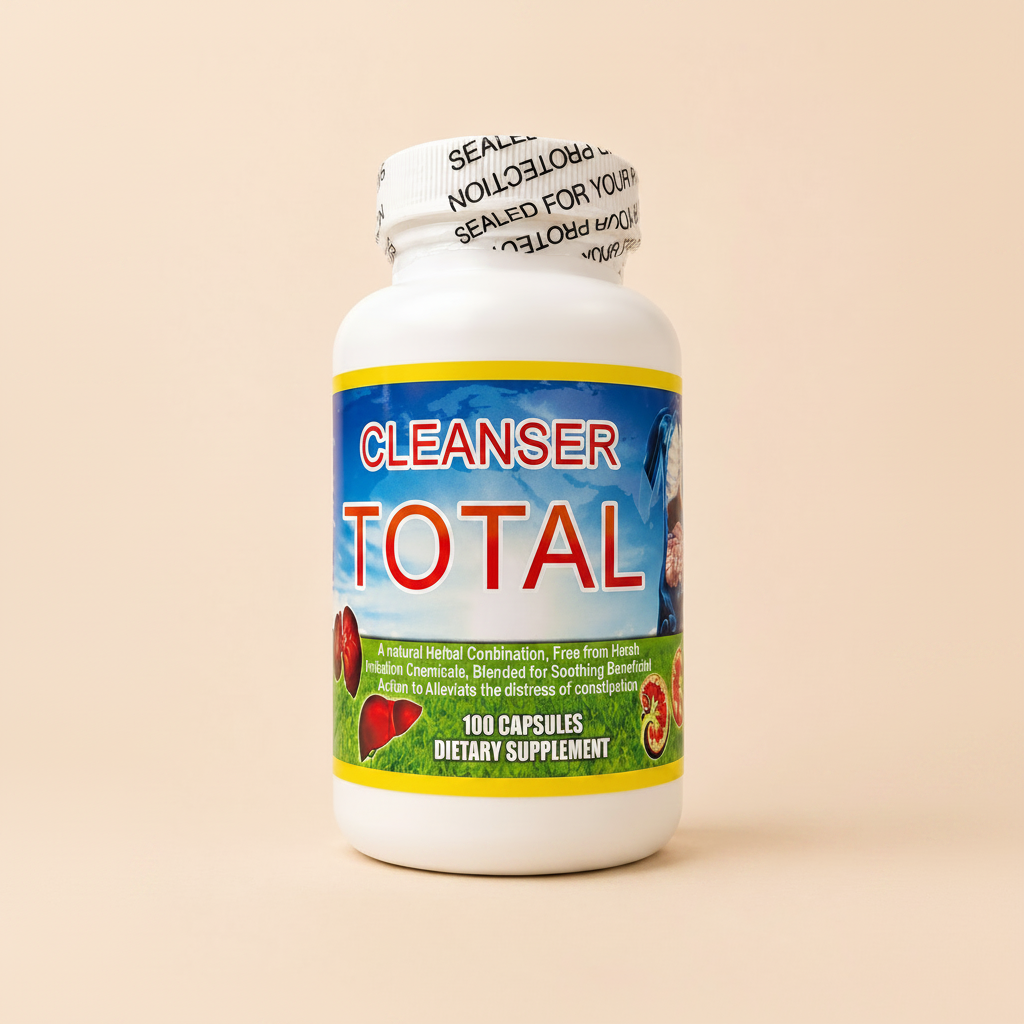 Total Cleanser – Limpieza y Bienestar Herbal (Capsulas)